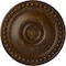 Ekena Millwork Foster Ceiling Medallion (Fits Canopies up to 5 5/8"), 19 1/8"OD x 1"P, Root Beer Crackle CM19FORBC - alternate 1